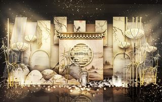 新中式婚礼图片