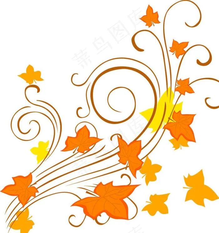 花藤图片ai矢量模版下载