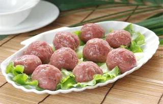 手工牛肉丸图片