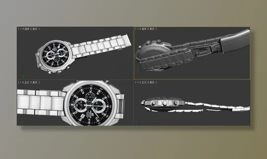 卡西欧手表精模图片