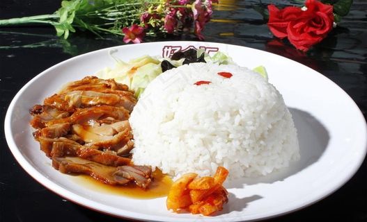 烧腊饭图片