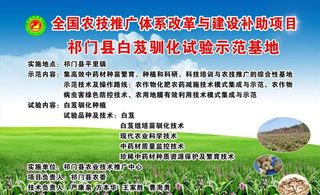 药材基地广告图片