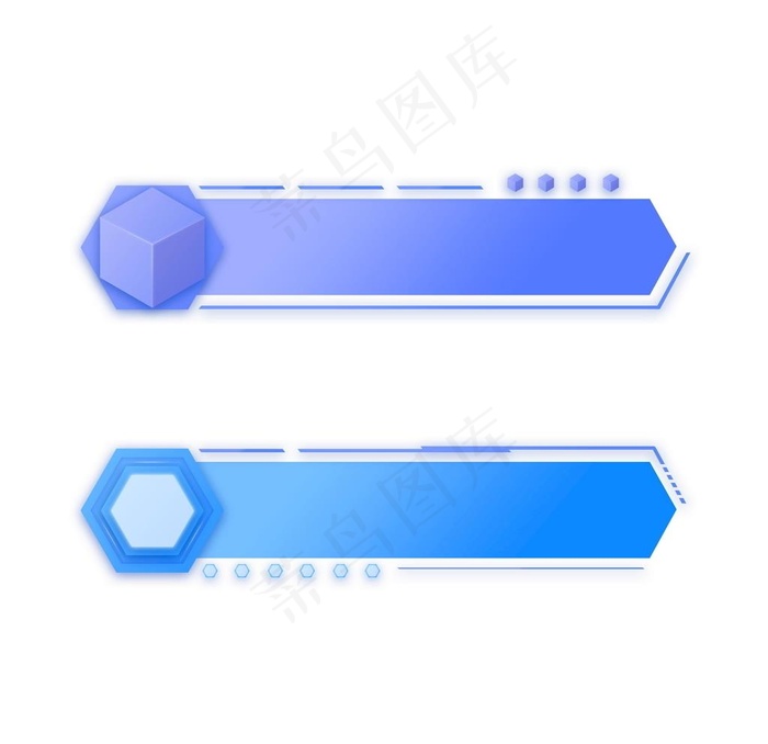 科技字幕条视频剪辑字幕科技感蓝图片psd模版下载