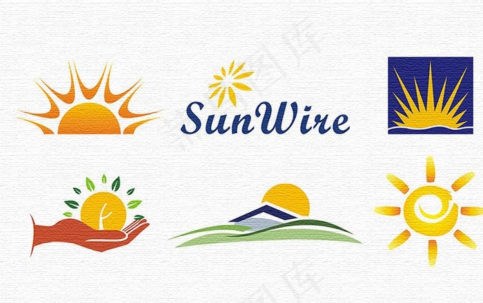 太阳标志图片