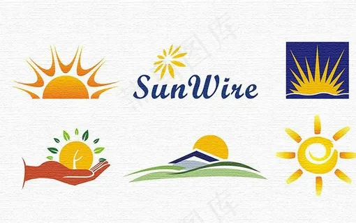 太阳标志图片