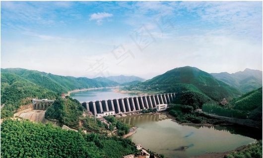 水库美景(非高清)图片