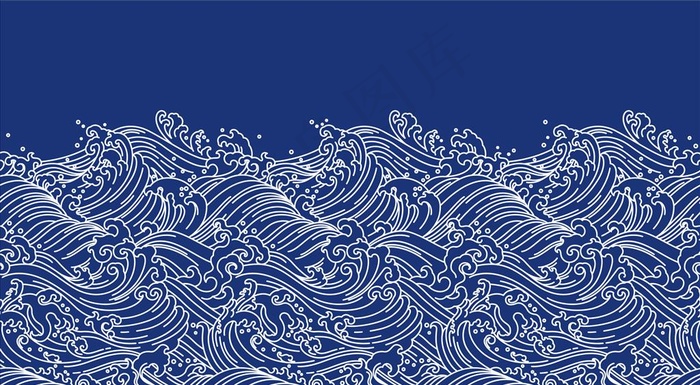 海浪背景图图片