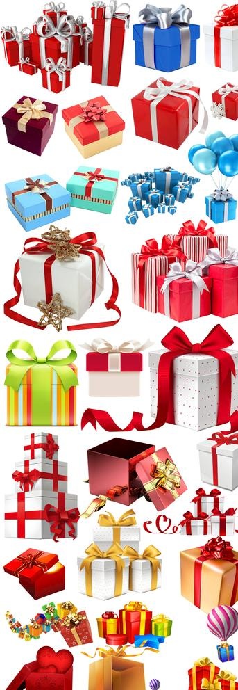 礼物礼盒素材免抠图图片