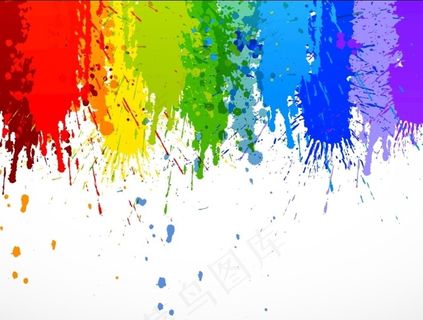 泼墨背景图片