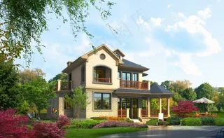 别墅效果图图片