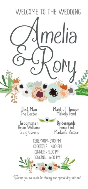 小清新水彩邀请函设计图片