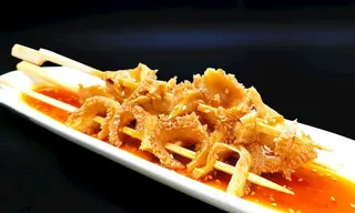 麻辣牛肚串图片