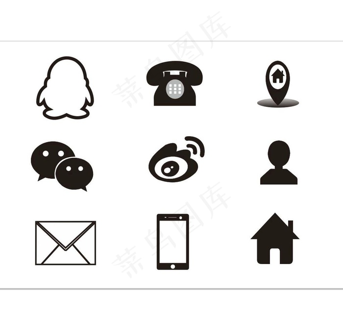 电话图标图片