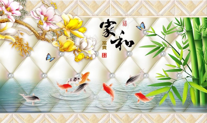 电视背景墙图片(9071X5669(DPI:72))psd模版下载