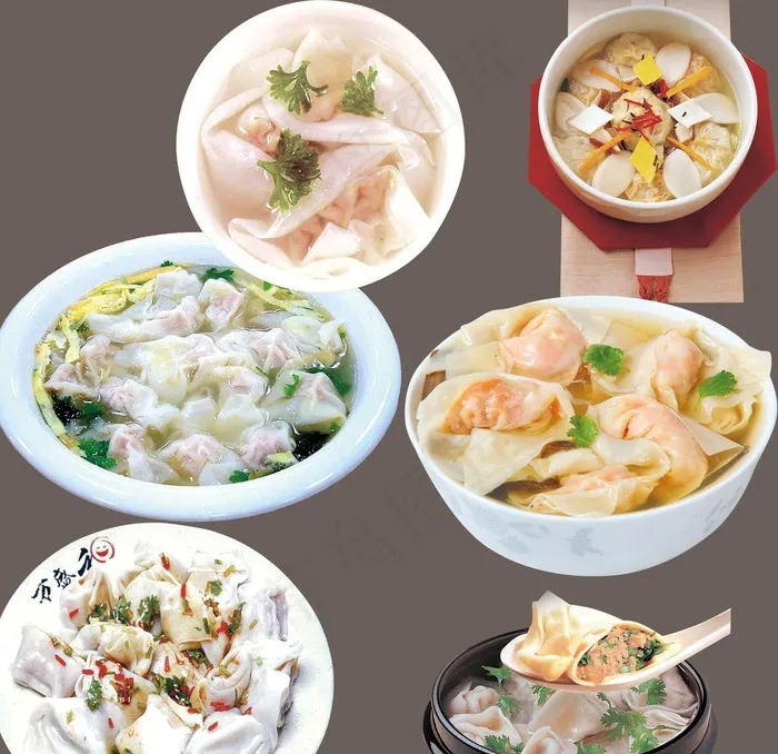 馄饨图片psd模版下载