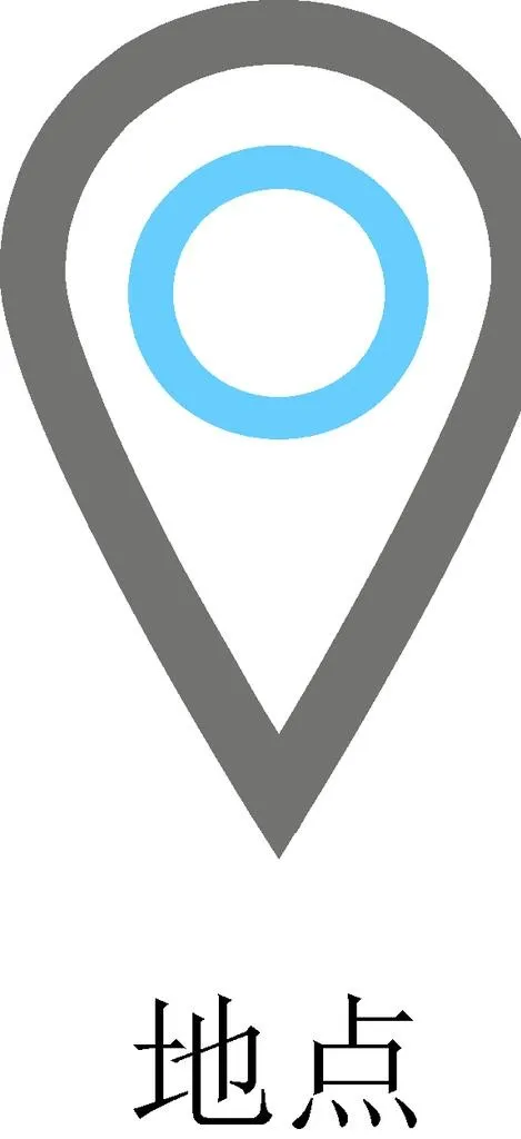 地点图标图片ai矢量模版下载