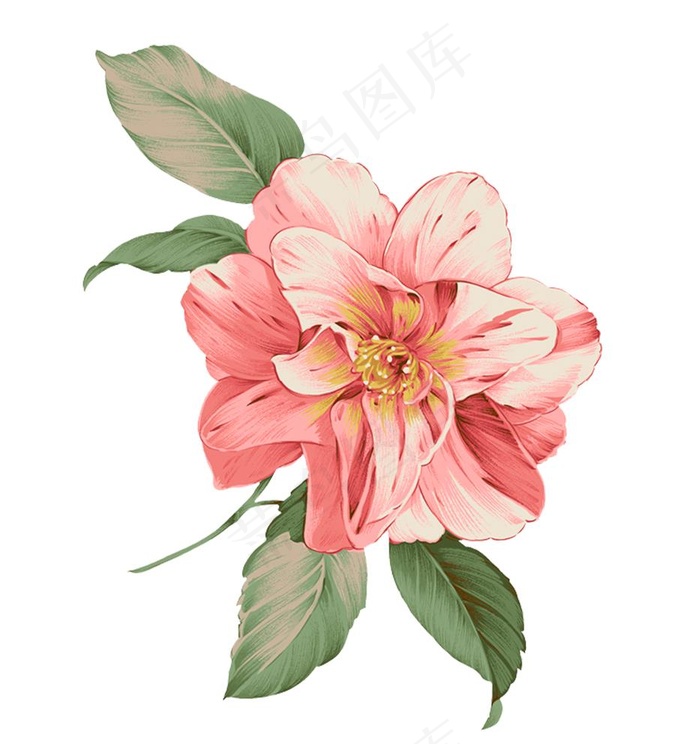小花图片psd模版下载