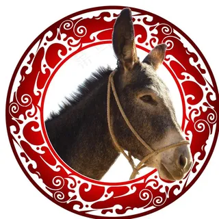 驴头标志图片