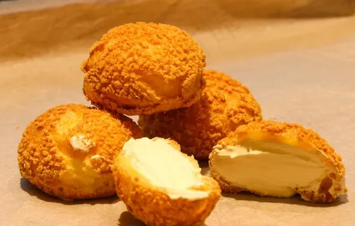 奶油泡芙图片 奶油泡芙图片