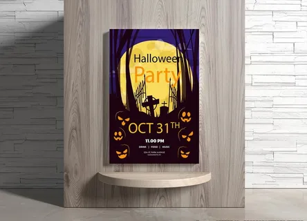 万圣节海报图片