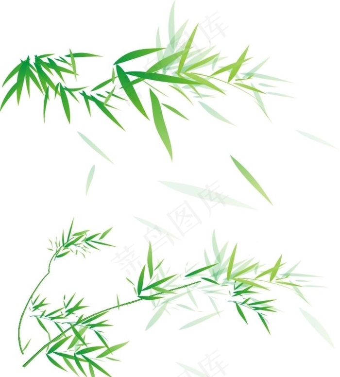 竹叶图片