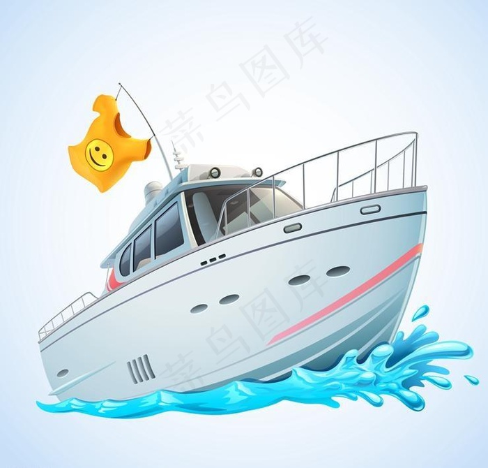 游艇夏季旅游休闲度假图片eps,ai矢量模版下载