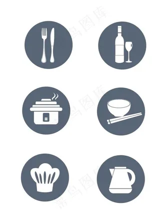 餐具小图标图片