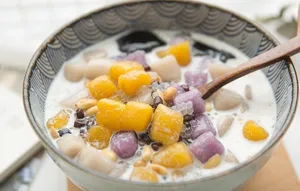 芋圆烧仙草图片