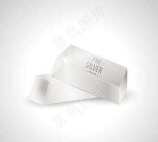银元宝孤立图片
