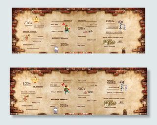 怀旧背景墙图片