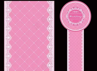 粉色 式花纹婚庆地毯图片