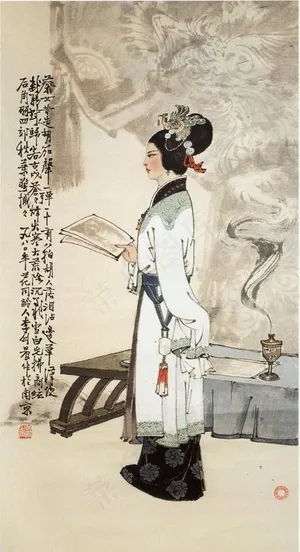 蔡文姬图片 蔡文姬图片