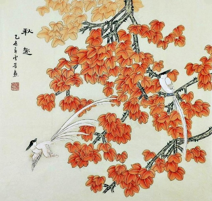 工笔画图片