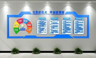 企业文化墙图片