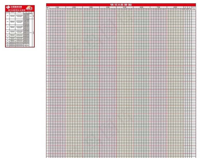 *快乐8走势图图片cdr矢量模版下载