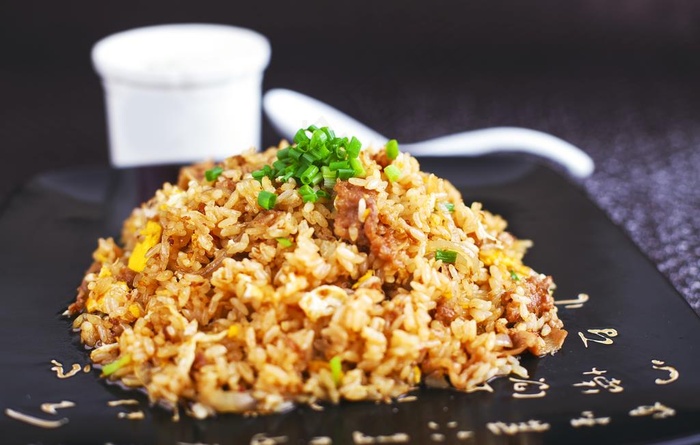 客人炒饭图片