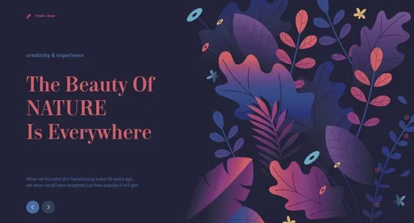 外国商业插画热带叶子小花植物图片 外国商业插画热带叶子小花植物图片