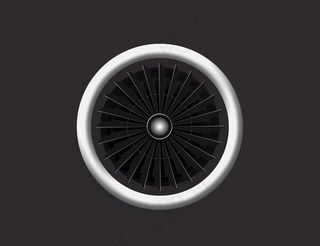 飞机引擎  转轮 飞轮 轮胎图片