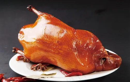 果木烤鸭图片 果木烤鸭图片