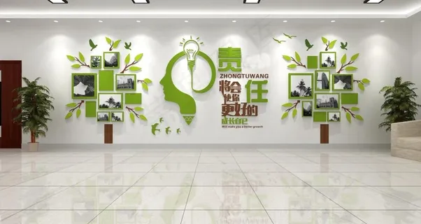 公司文化墙图片