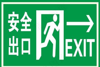 安全出口图片