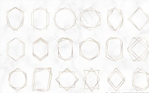 金色边框图片