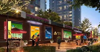 商业街效果图图片