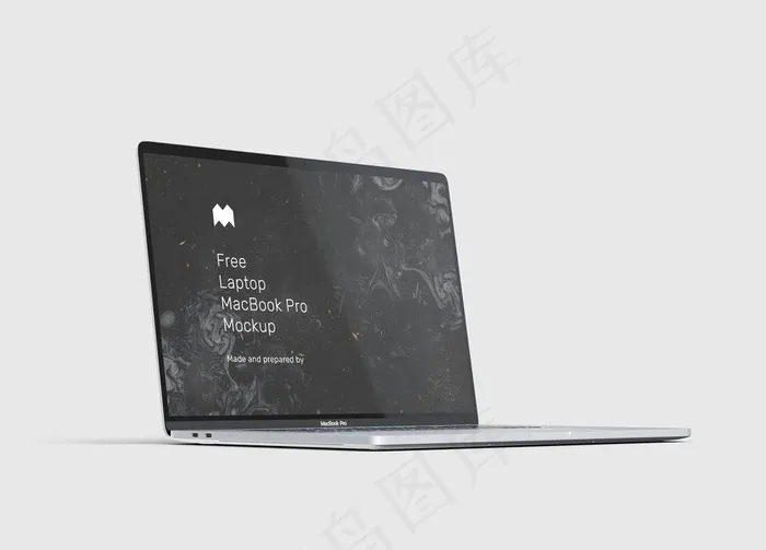 电脑贴图样机图片(3000X2250(DPI:300))psd模版下载