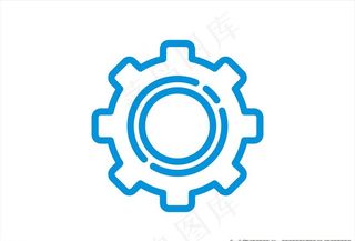 工业齿轮矢量图片