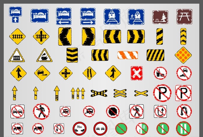 交通标志图片