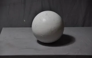 球体 石膏几何体图片