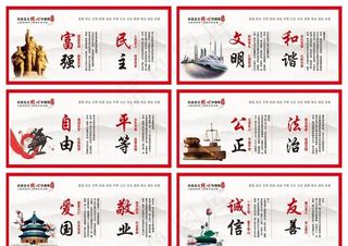 *核心价值观图片