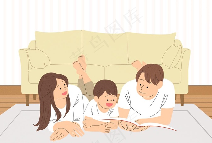 亲子家庭活动图片