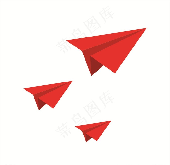 纸飞机图片cdr矢量模版下载